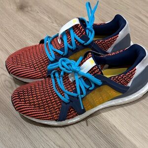 Stella McCartney Red and Blue Athletic Shoes